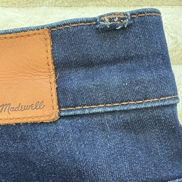 MADEWELL Jeans High Rise Skinny Dark Wash Size 34 - Picture 10 of 15